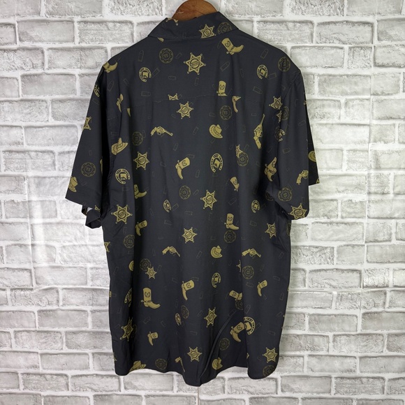 Dixxon Flannel Co. 1876 x Rockford Fosgate Western Party Button Up Shirt 2XL NWT - Picture 3 of 5